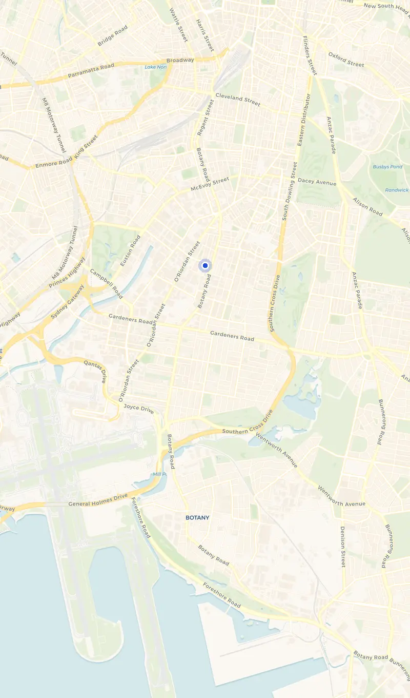 Map of the Beaconsfield service area and the surrounding suburbs we cover.